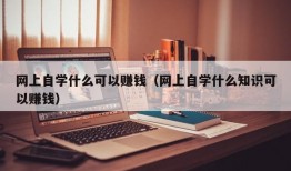 网上自学什么可以赚钱（网上自学什么知识可以赚钱）