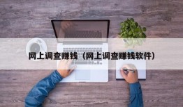 网上调查赚钱（网上调查赚钱软件）